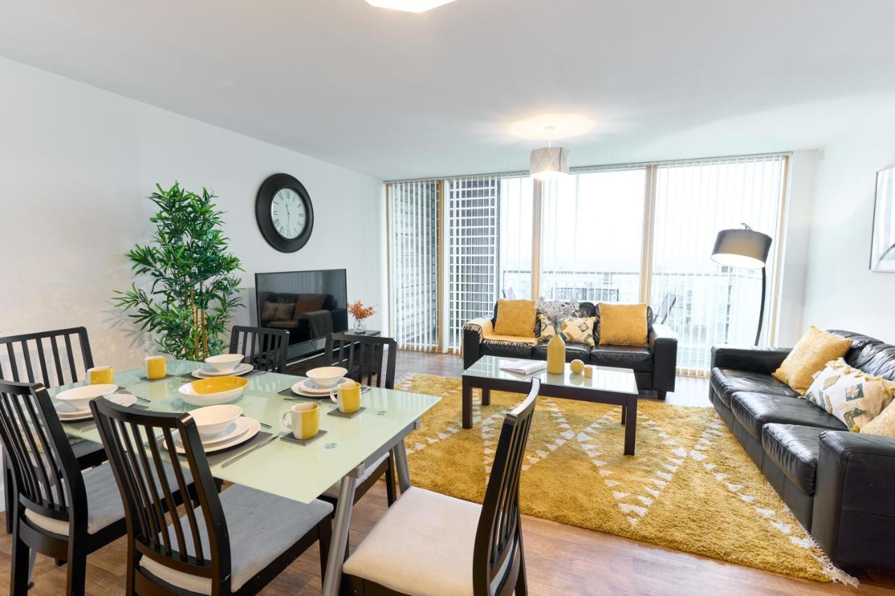 Shortstaymk Vizion Apartments, With Free Superfast Wi-Fi, Parking, Sky Sports And Movies Milton Keynes Exteriör bild